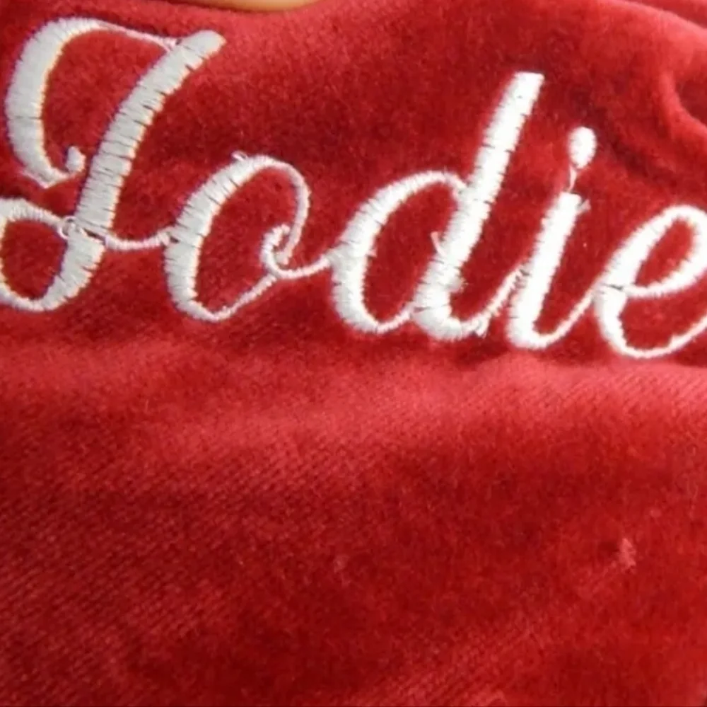 Pottery Barn Velvet Christmas Stocking